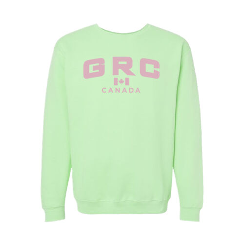 M&O Unisex Pastel GRC Printed Crewneck Thumbnail