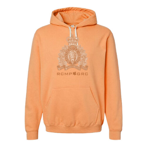 M&O Unisex Pastel Crest Printed Hoodie Thumbnail