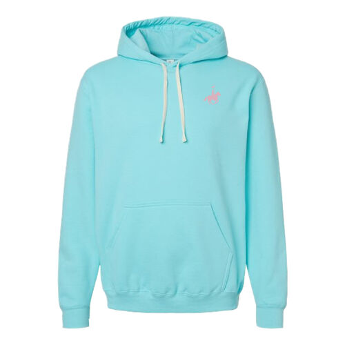 M&O Unisex Pastel H&R Emblem Printed Hoodie Thumbnail