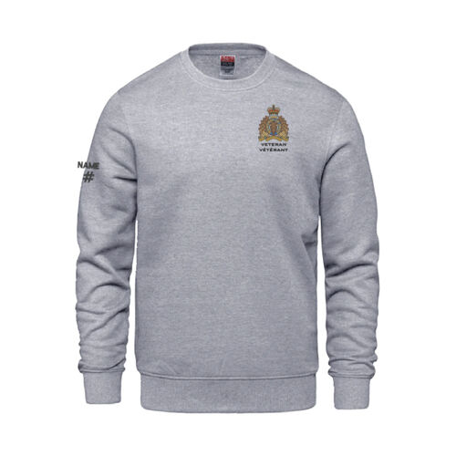 Vault Unisex Veteran Crest Embroidered Crewneck Thumbnail