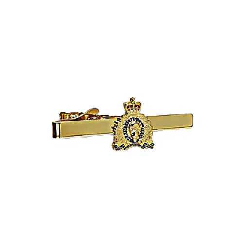Gold RCMP Crest Tie Bar Thumbnail