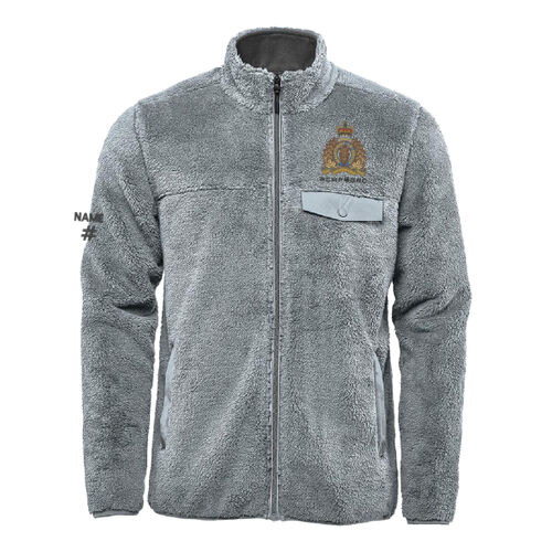 Bergen Men's Crest Embroidered Sherpa Fleece Jacket - Originally $149.99 Thumbnail
