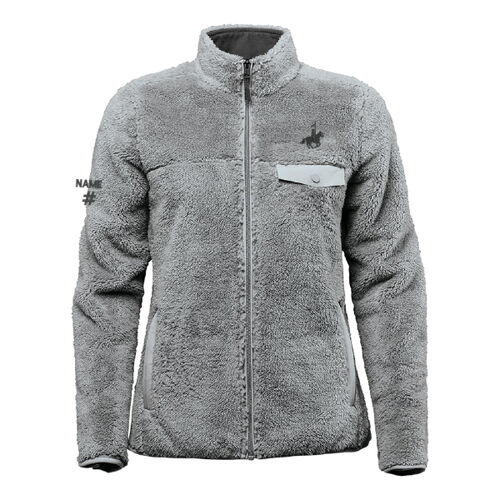 Bergen Women's H&R Embroidered Sherpa Fleece Jacket - Originally $149.99 Thumbnail