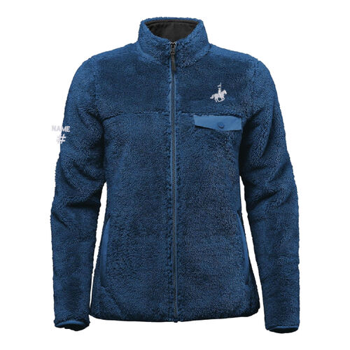 Bergen Women's H&R Embroidered Sherpa Fleece Jacket - Originally $149.99 Thumbnail