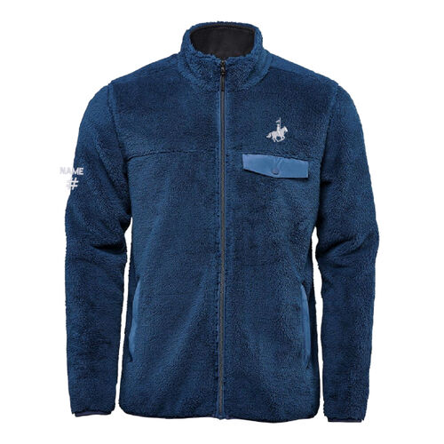 Bergen Men's H&R Embroidered Sherpa Fleece Jacket - Originally $149.99 Thumbnail