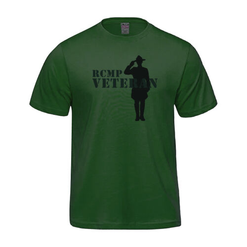 Parkour Men's Mountie Veteran Printed T-Shirt Thumbnail