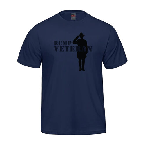 Parkour Men's Mountie Veteran Printed T-Shirt Thumbnail