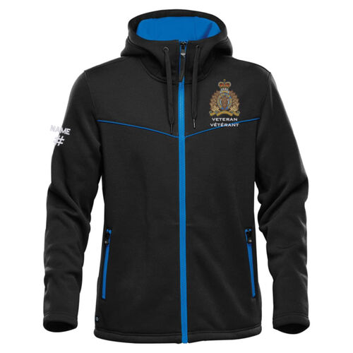 Logan Men's Veteran Crest Embroidered Performance Full Zip - Originally 149.99 Thumbnail