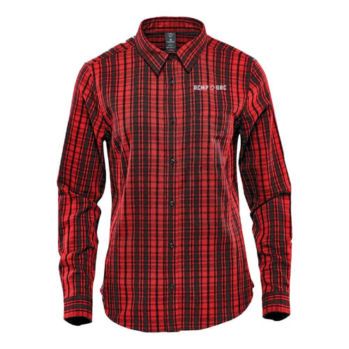 Muirfield Women's RCMP/GRC Embroidered Performance Button Up - Originally $99.99 Thumbnail
