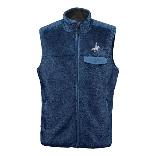 Bergen Men's H&R Embroidered Sherpa Fleece Vest - Originally $109.99 Thumbnail