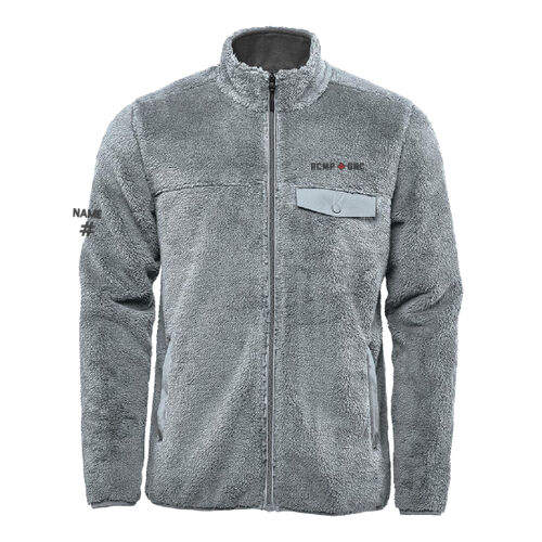 Bergen Men's RCMP/GRC Embroidered Sherpa Fleece Jacket - Originally $149.99 Thumbnail