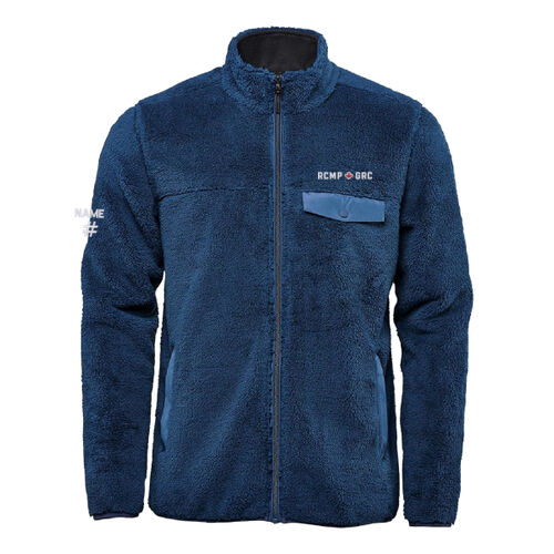 Bergen Men's RCMP/GRC Embroidered Sherpa Fleece Jacket - Originally $149.99 Thumbnail