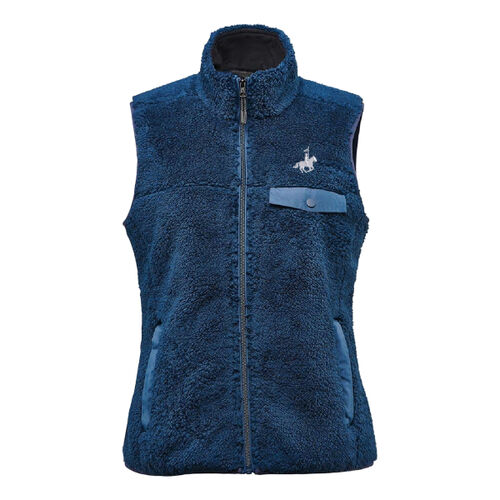 Bergen Women's H&R Embroidered Sherpa Fleece Vest - Originally $109.99 Thumbnail