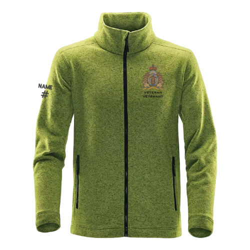 Tundra Men's Veteran Crest Embroidered Sweater Fleece Jacket - Originally $109.99 Thumbnail