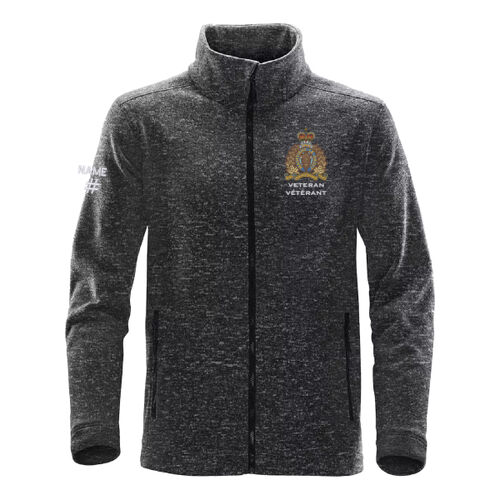 Tundra Men's Veteran Crest Embroidered Sweater Fleece Jacket - Originally $109.99 Thumbnail