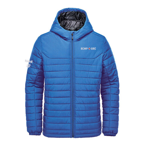 Nautilus Men's RCMP/GRC Embroidered Quilted Hoodie - Originally $149.99 Thumbnail