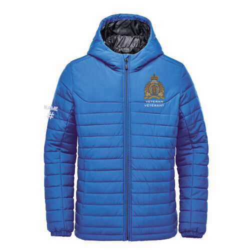 Nautilus Men's Veteran Crest Embroidered Quilted Hoodie - Originally $149.99 Thumbnail