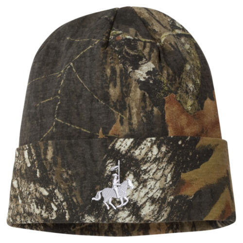 Kati H&R Emblem Embroidered Camo Cuffed Beanie Thumbnail