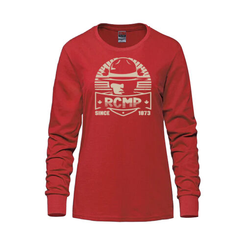 Breeze Women's RCMP Mountie Since 1873 Printed Long Sleeve Thumbnail