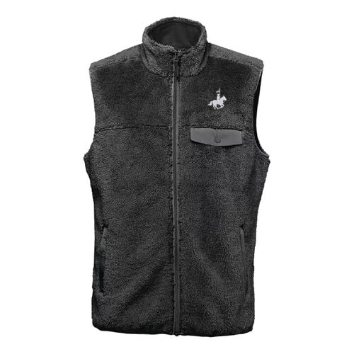 Bergen Men's H&R Embroidered Sherpa Fleece Vest - Originally $109.99 Thumbnail